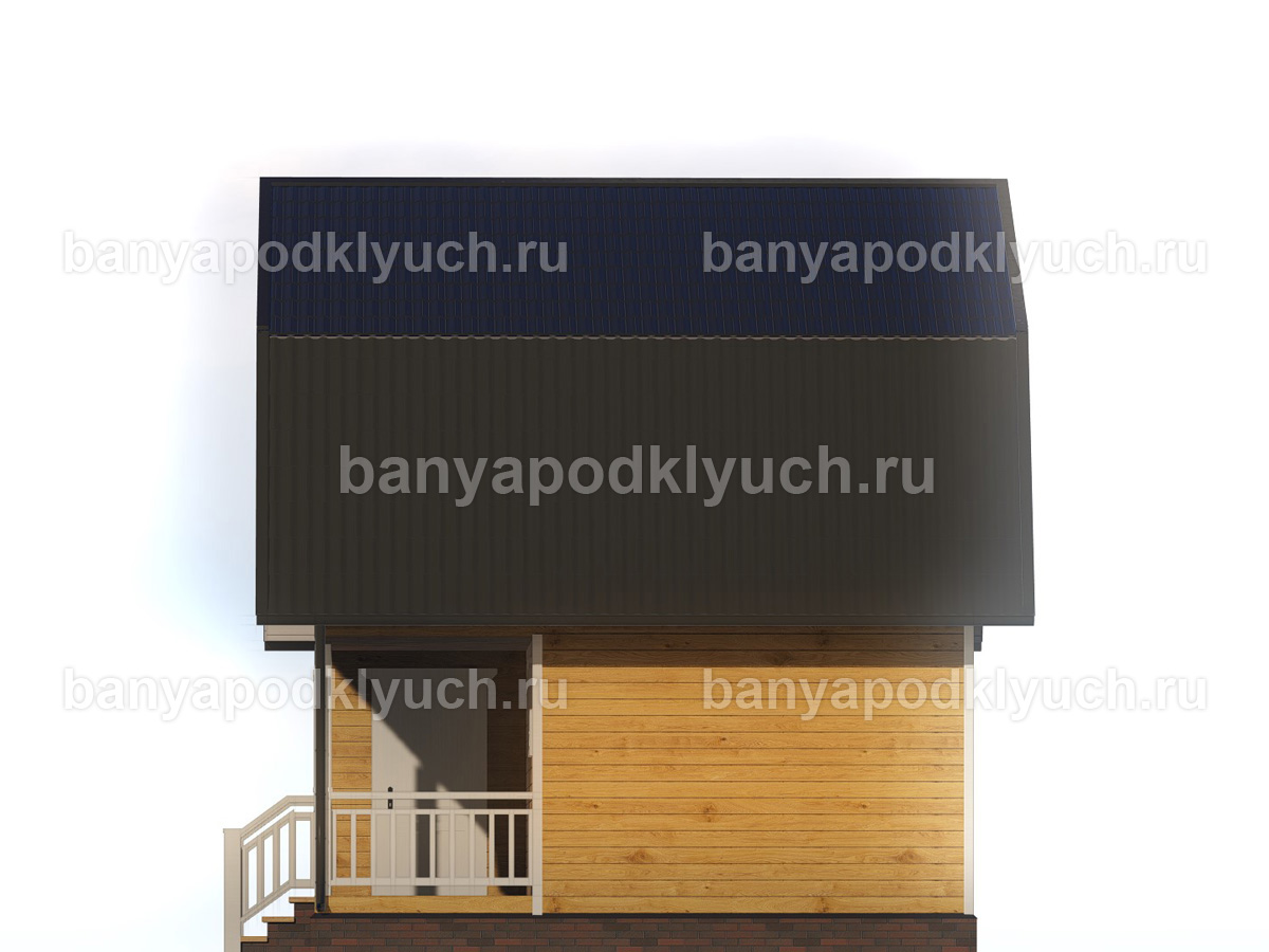 Баня из бруса 6x6 м Баня из бруса 6x6 м